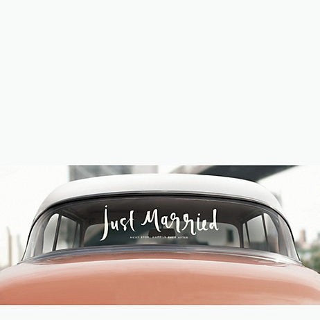 Just married Auto – stickeck