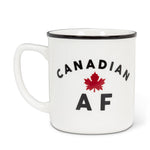 Canadian AF Text Mug