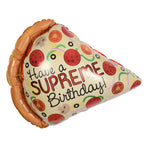 Pizza Supreme Birthday Balloon