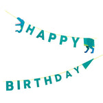 toronto party supplies boys girls birthday theme happy birthday dinosaur trex BANNER