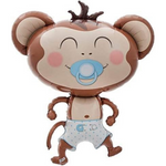 Mini Baby Monkey Balloon Airfilled only