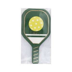 Pickleball Green Paddle Paper Dinner Napkin