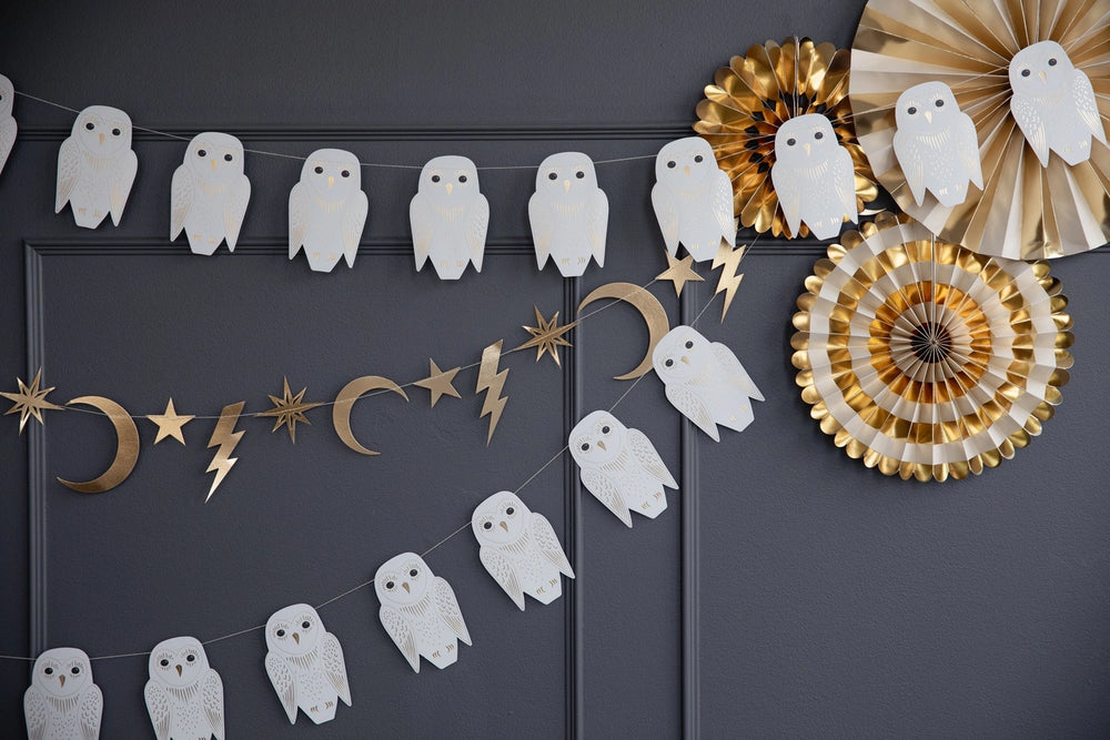 
                
                    Load image into Gallery viewer, Halloween Spellbound Owl Banner Set (2 x 5&amp;#39;)
                
            