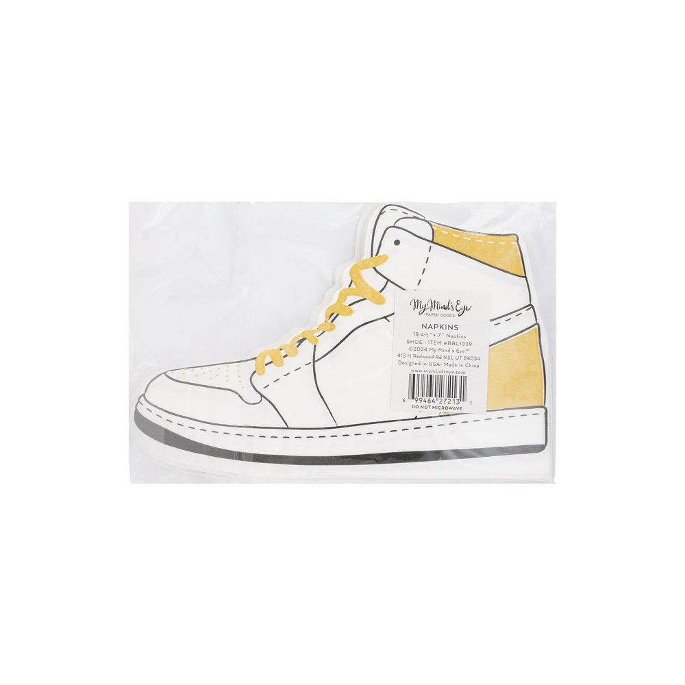 Basketball Hightop Shoe Napkin