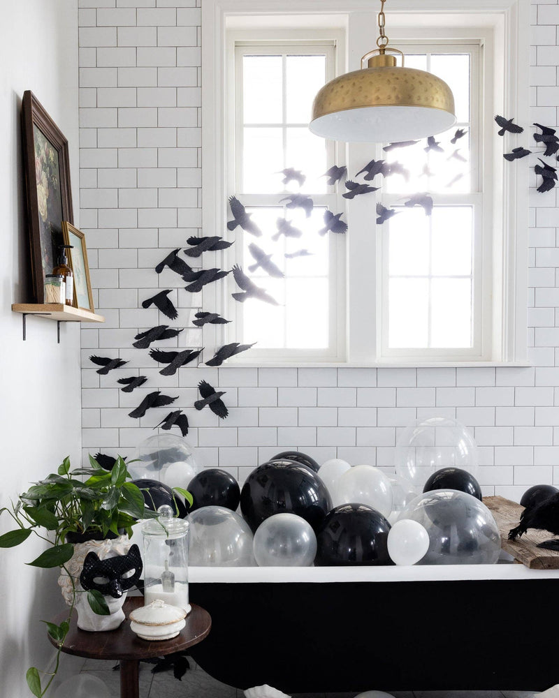 Halloween Mystical Bag of Ravens Wall Decor
