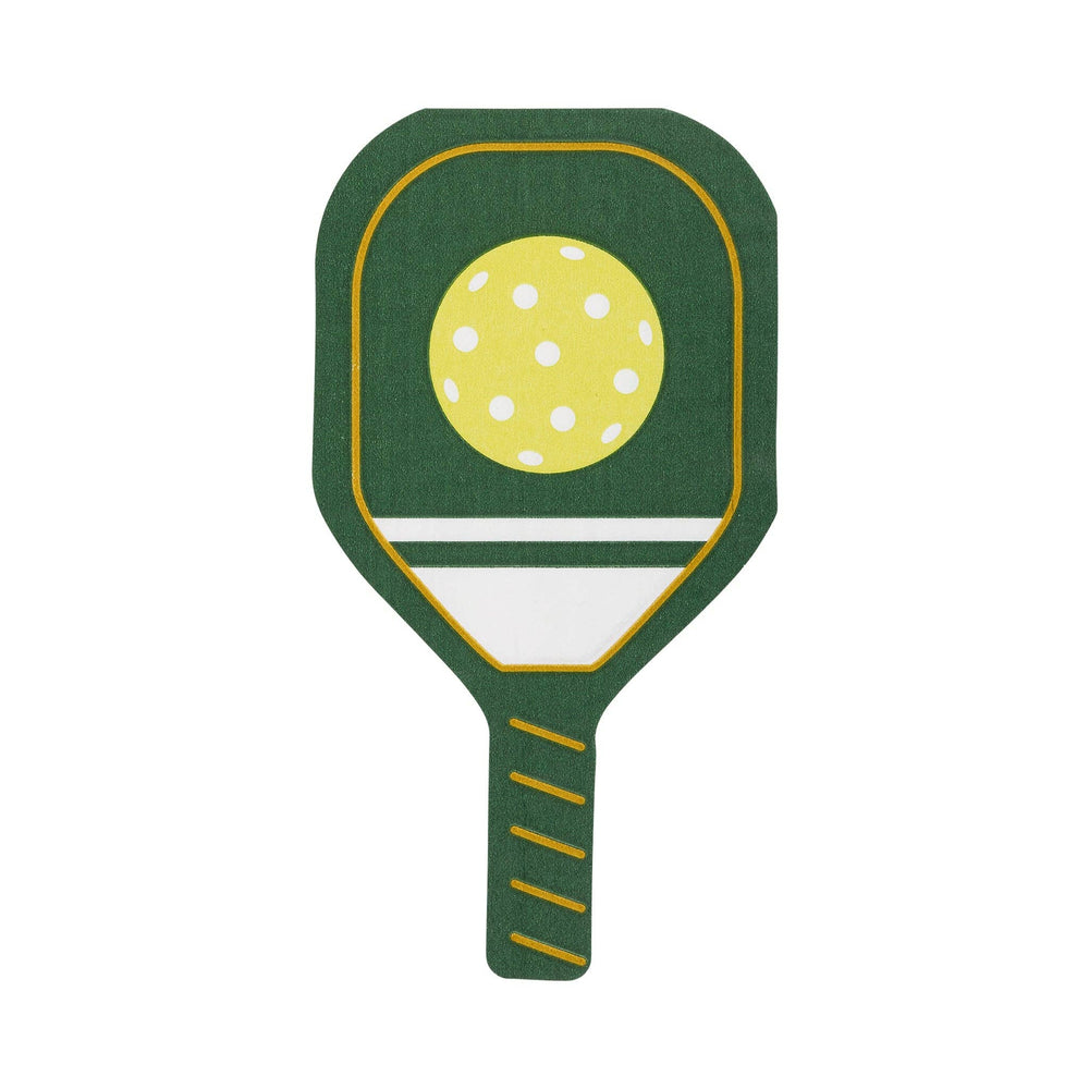 Pickleball Green Paddle Paper Dinner Napkin