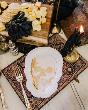 Halloween Skull Plates