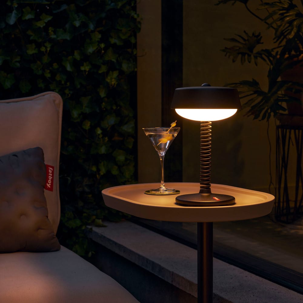 Versatile Bellboy by Fatboy: Desk to garden, effortless LED illumination. Convenient & rechargeable.