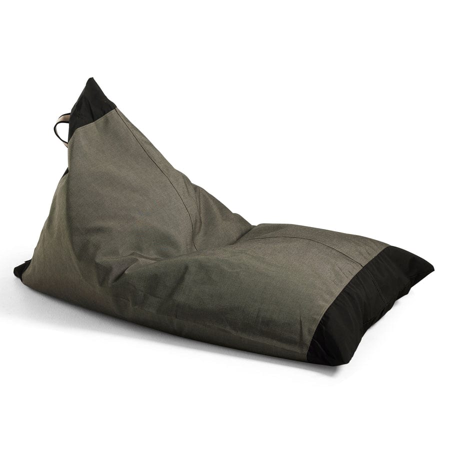 Basil Bangs Outdoor Bean Bag charcoal / tweed  -  Bean Bag Chairs  by  Basil Bangs