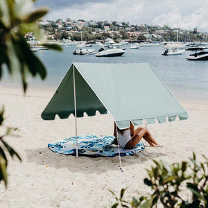 Get serious about sun protection with the Basil Bangs premium beach tent - perfect for windy spots and all-day setups.