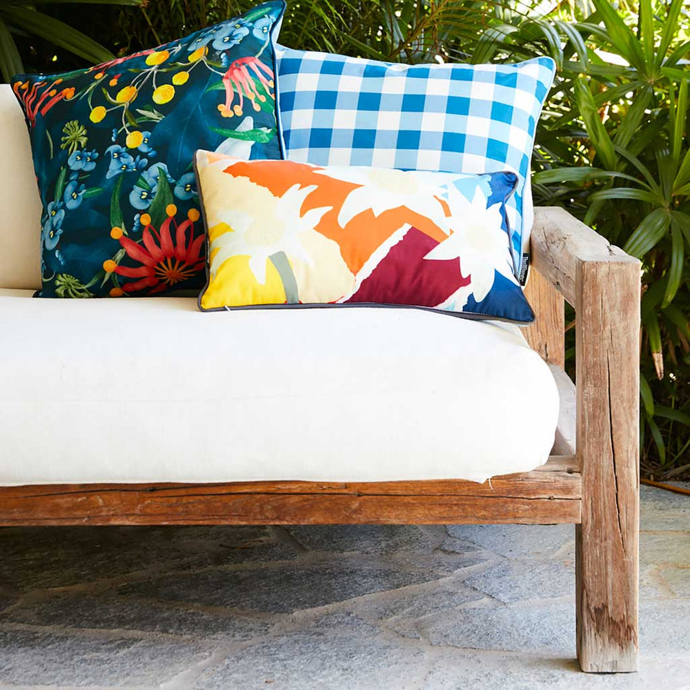 Outdoor Cushion 50x30cm  -  Throw Pillows  by  Basil Bangs