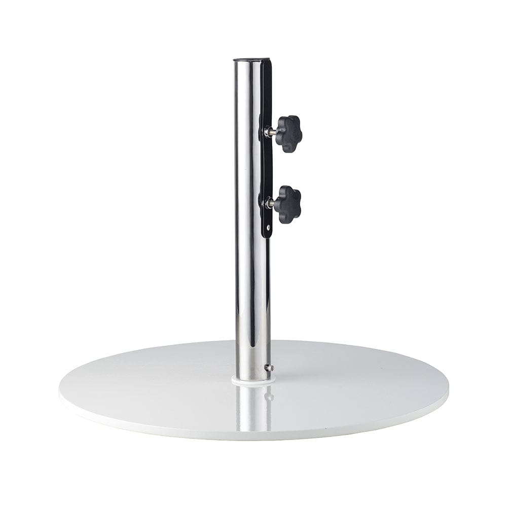 Umbrella Base - Standard 25kg white  -  Outdoor Umbrella Bases  by  Basil Bangs