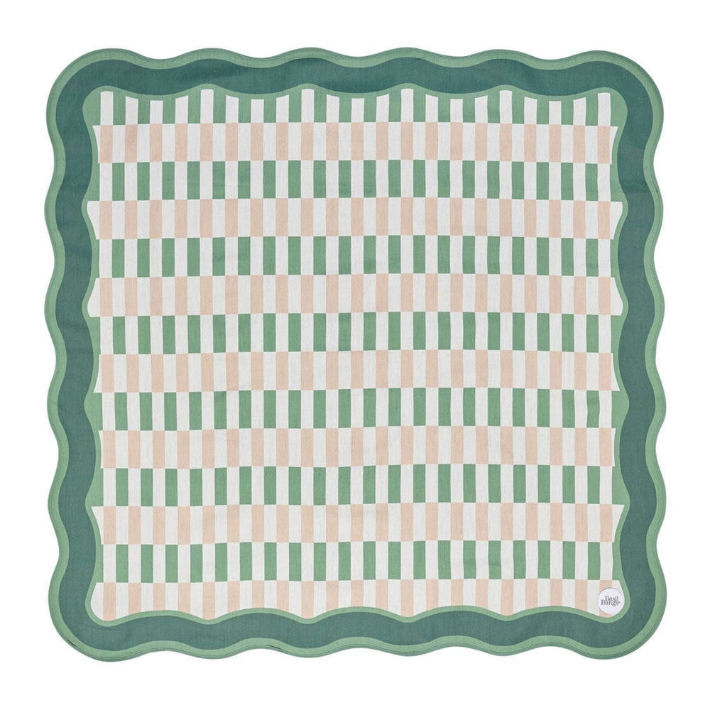 Weekend Rug sage  -  Picnic Blankets  by  Basil Bangs