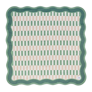 Weekend Rug sage  -  Picnic Blankets  by  Basil Bangs