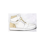 Basketball Hightop Shoe Napkin