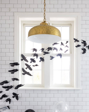 Halloween Mystical Bag of Ravens Wall Decor
