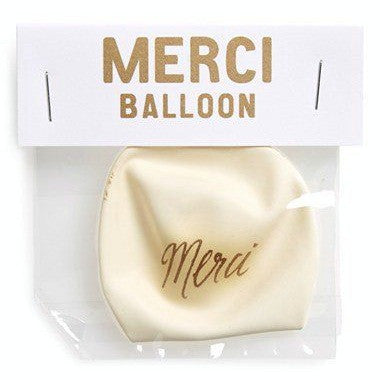 
                
                    Load image into Gallery viewer, Merci White Balloon
                
            