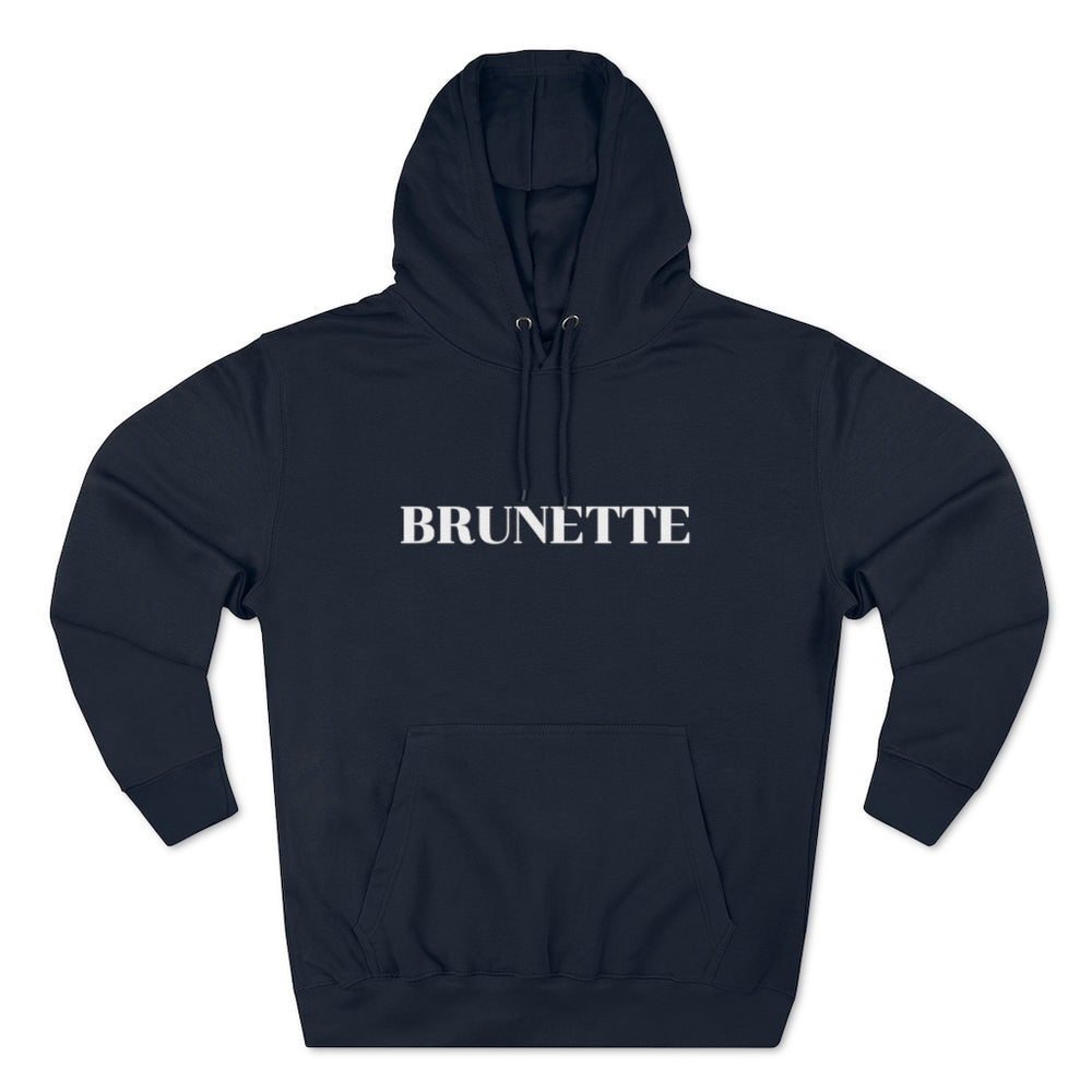 
                
                    Load image into Gallery viewer, BRUNETTE Unisex Premium Pullover Hoodie
                
            
