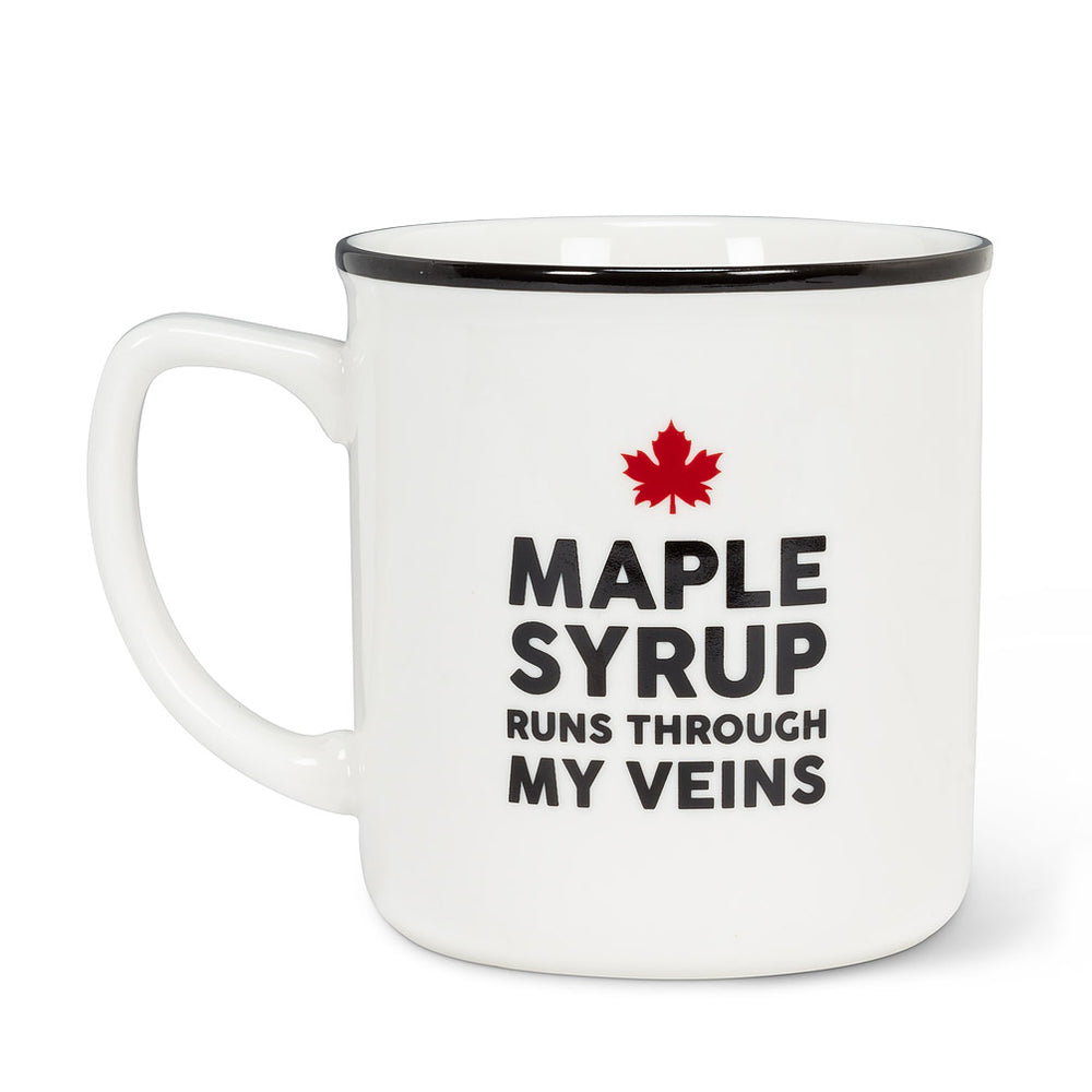Maple Syrup Text Mug