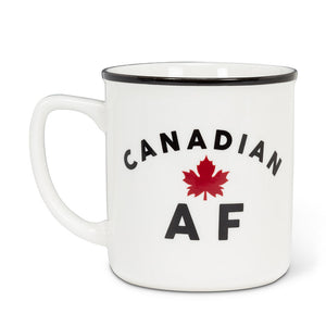 
                
                    Load image into Gallery viewer, Canadian AF Text Mug
                
            