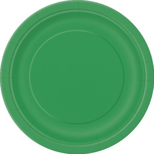 solid dinner plates