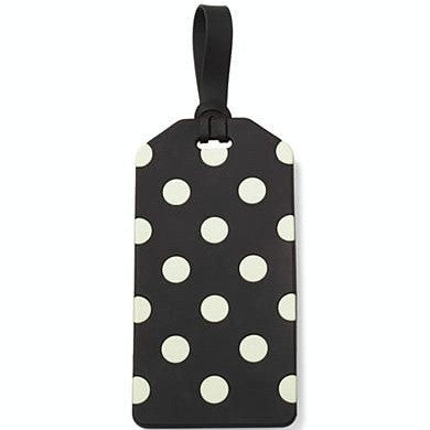 Kate Spade luggage tag toronto gift shop polka dot