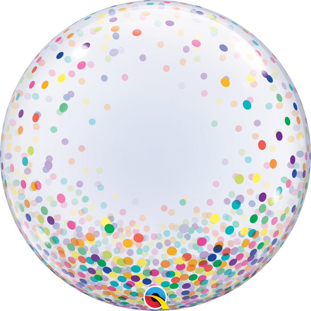 Confetti Deco Bubble Balloon