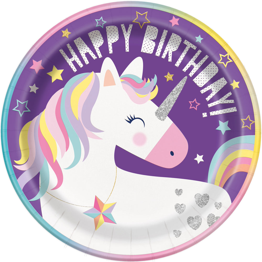 Unicorn princess birthday tableware party supplies toronto birthday girl