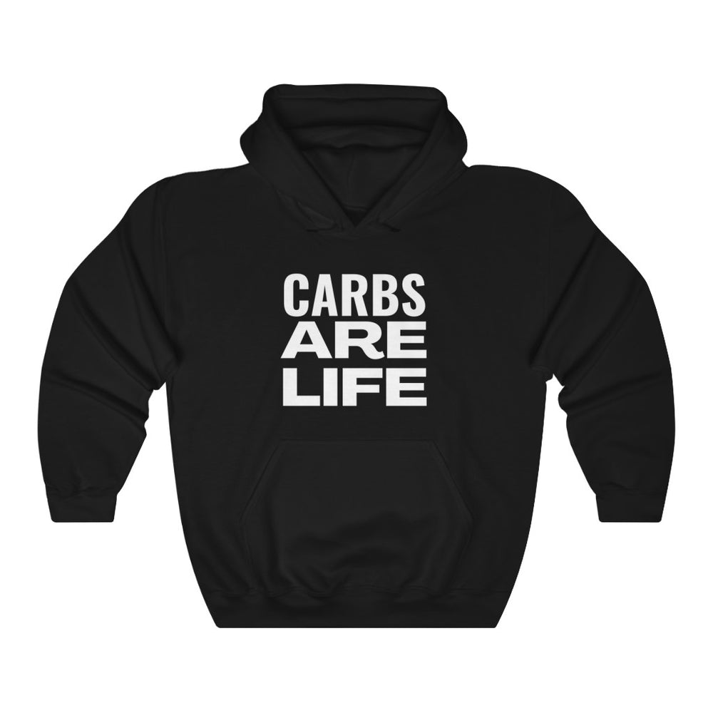carbs are life sweatshirt funny diet mom mother's day hoodie