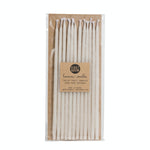 Hand Dipped Tall Beeswax Candles Ivory