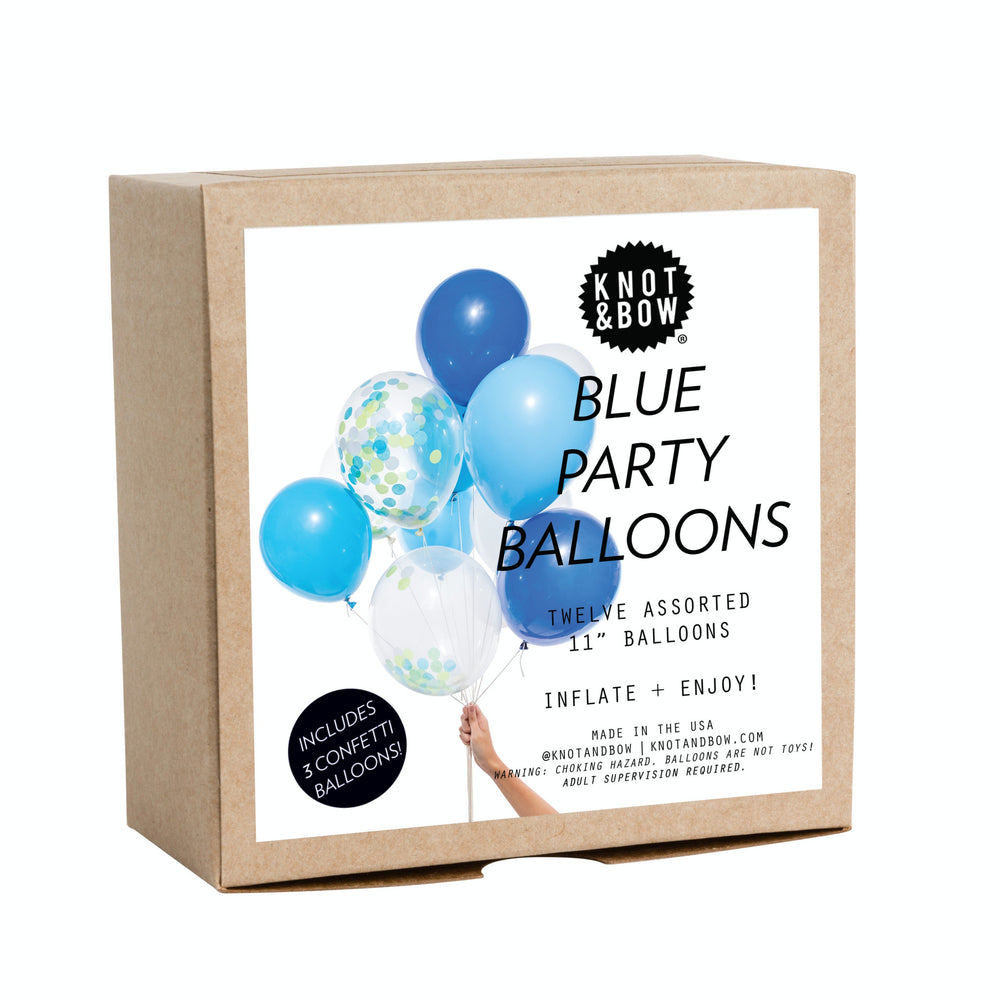 Blue Party Balloon Bouquet