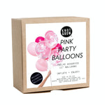 pink party balloon bouquet