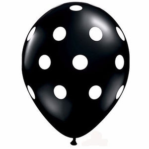 Polka Dot Latex Balloons (set of 10) **premium qualatex