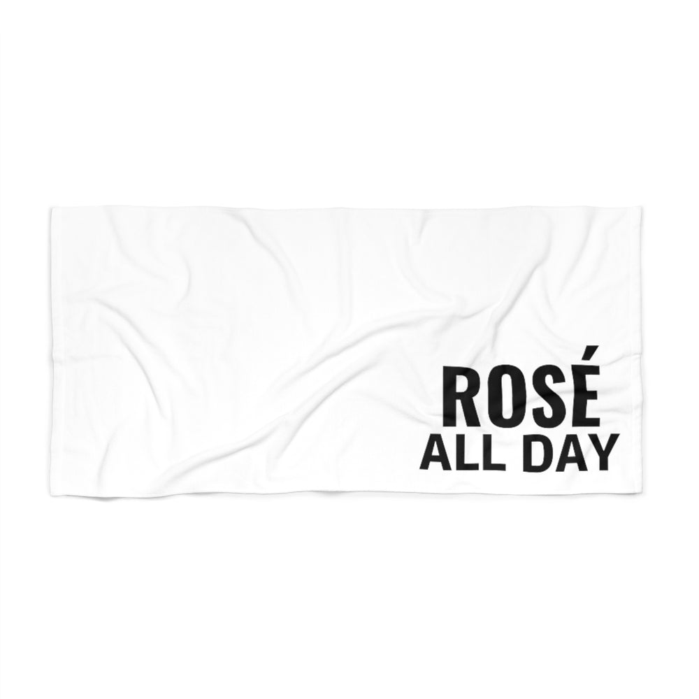 
                
                    Load image into Gallery viewer, ROSÉ ALL DAY Beach Towel
                
            