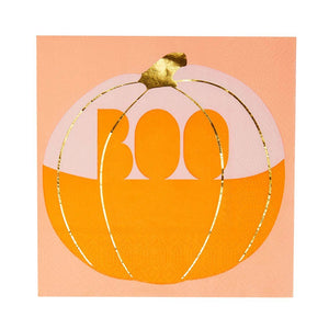 
                
                    Load image into Gallery viewer, Vintage Halloween Paper napkins pumpkin party supplies
                
            