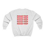 ROAD TRIP Unisex Heavy Blend™ Crewneck Sweatshirt (printed on back)
