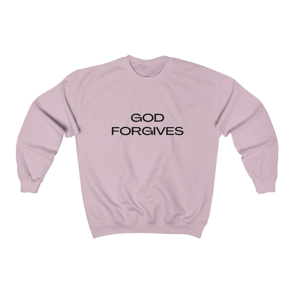 
                
                    Load image into Gallery viewer, GOD FORGIVES, ITALIANS DON&amp;#39;T Unisex Heavy Blend™ Crewneck Sweatshirt (printed on front &amp;amp; back)
                
            