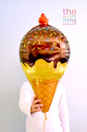 Ice Cream Cone Sprinkles Balloon