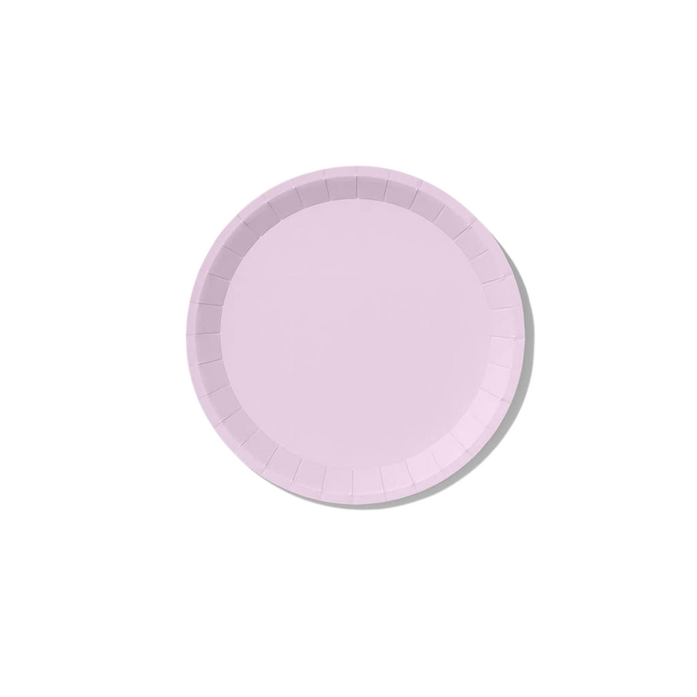 Lavender Small Paper Party Plates (10 per Pack)
