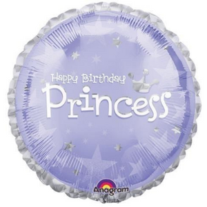 Princess HBD Pastel Balloon