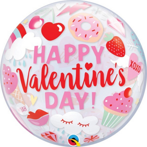 
                
                    Load image into Gallery viewer, Valentine Everything Sweet Bubble Balloon
                
            