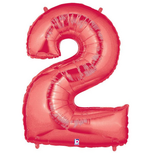 
                
                    Load image into Gallery viewer, Number Balloons Red Jumbo
                
            