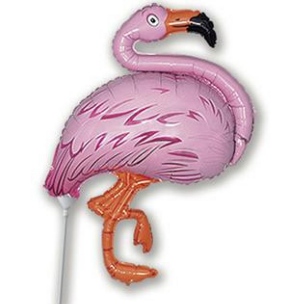 
                
                    Load image into Gallery viewer, Mini Flamingo Balloon Air-filled only
                
            