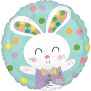 
                
                    Load image into Gallery viewer, Easter Bunny Polka Dot Balloon
                
            