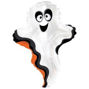 Mini Halloween Smiling Ghost Balloon Air-filled only