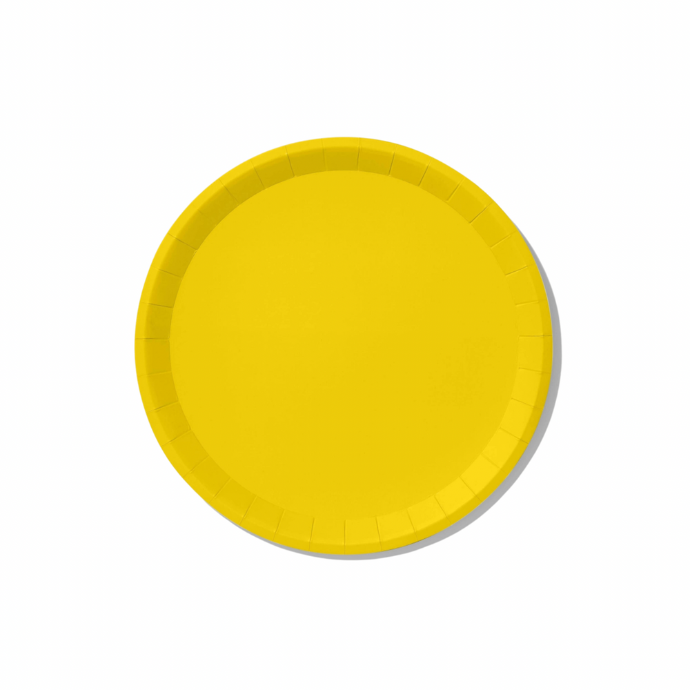 
                
                    Load image into Gallery viewer, yellow mustard plates paper party supplies birthday baby shower bridal shower toronto
                
            