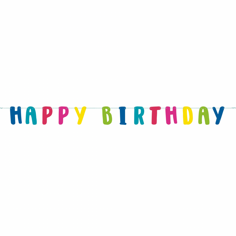 
                
                    Load image into Gallery viewer, Happy Birthday Letter Banner
                
            
