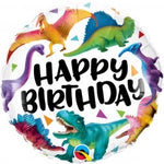 Dinosaur Birthday Standard Balloon