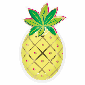 
                
                    Load image into Gallery viewer, Pineapple Shaped Dinner Plate 10&amp;quot;
                
            