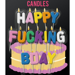 Happy F*cking Birthday Candle Set